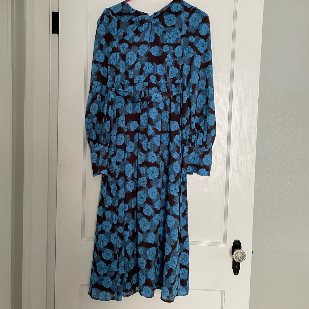 Floral Print Midi-Dress